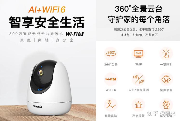 腾达 cp3 pro 智能无线云台摄像机上架,该产品都有哪些特点?